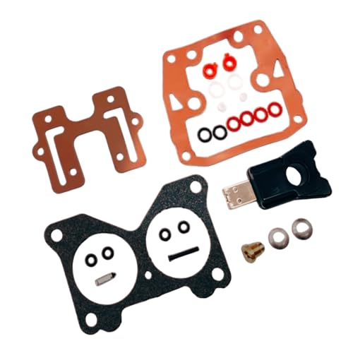439076 Carburetor Repair Rebuild Kit Fits for Evinrude Outboards V4 85 90 100 115 125 140 H-P V6