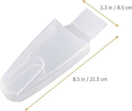 4 piezas de herramientas de jardín podadora para tijeras, caja protectora de cintura para tijeras de jardín, funda transparente para almacenamiento
