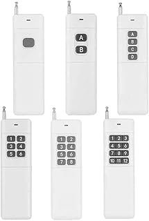 3000m Long Range Distance High Power 1CH 2CH 4CH 6CH 8CH 12CH 1 2 4 6 8 12 CH RF Remote Control Transmitter 315/433 MHz - (Color: 4CH, Size: 433 MHz)