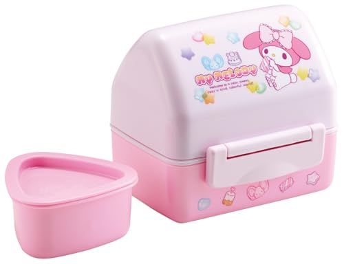 スケーター(Skater) 抗菌 三角 弁当箱 おにぎりケース ランチボックス レンジ対応 子供 サンリオ マイメロディ マシュグミ POT5AG67966（Amazon）