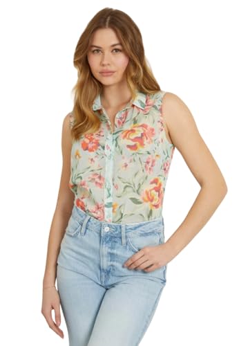 Image of Womens and Girls Polyester Regular Fit Shirt || Short Sleeve Shirts Stylish Western Tops|