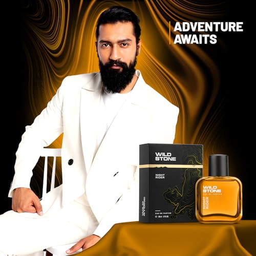 Image of Wild Stone Night Rider Eau de Parfum for Men, 50 ml