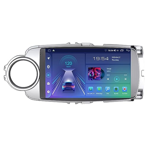 JUNHUA 9' Android 12 Autoradio mit 2+32GB Navi Ersaz für Toyota Yaris 2011-2018