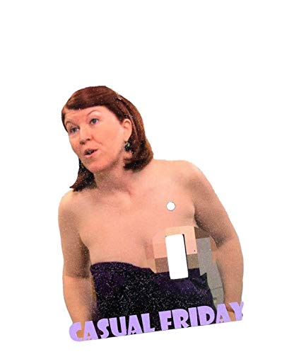 The Office Light Switch Cover - The Office gag gift - Michael Scott - Dunder Mifflin - The Office gift - The Office gifts Dwight - Casual Friday (Meredith Palmer) The Office Light Switch Cover - The Office gag gift - Michael Scott - Dunder Mifflin - The Office gift - The Office gifts Dwight - Casual Friday (Meredith Palmer)