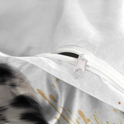 Parure de lit Teckel King 220x240cm avec housse de couette 3D - 8