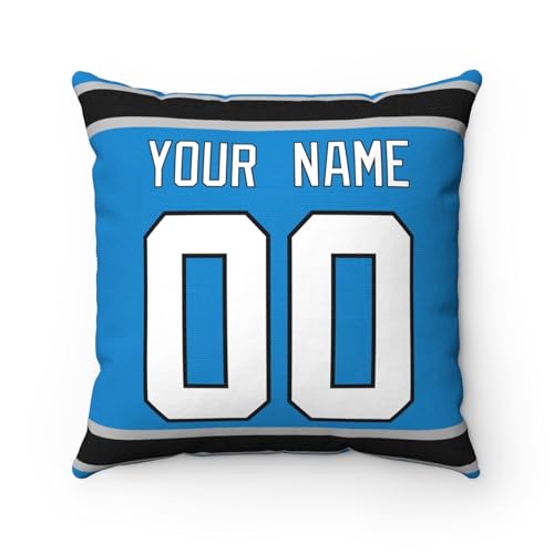 Image of ANTKING Throw Pillow 2 Pack Custom Any Name and Number Personalized Gift for Men Women Boys