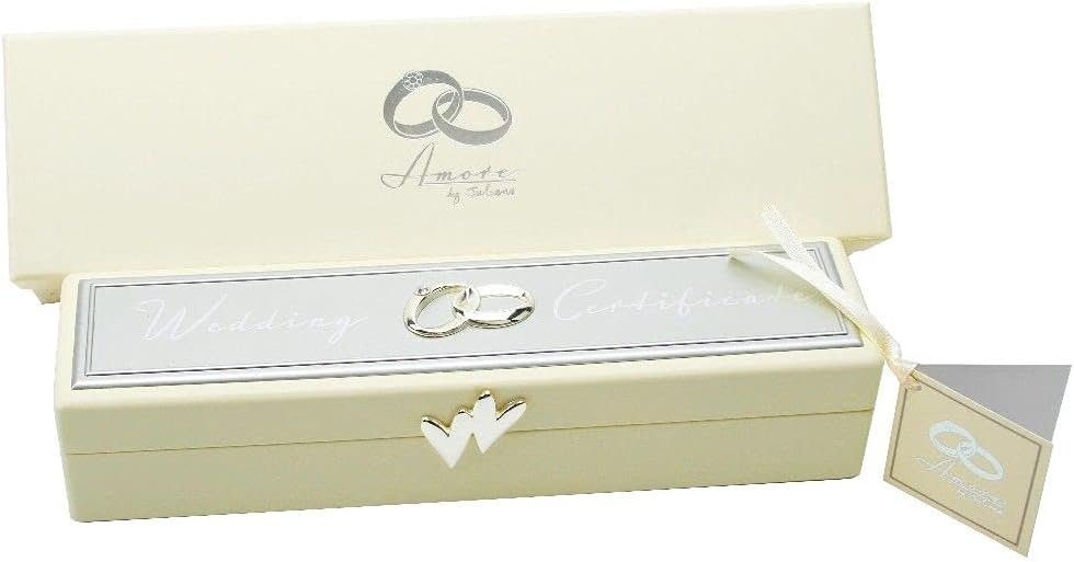 Amore Wedding Certificate Holder for Couples