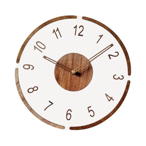 Horloge murale unique et créative de 30cm pour salon