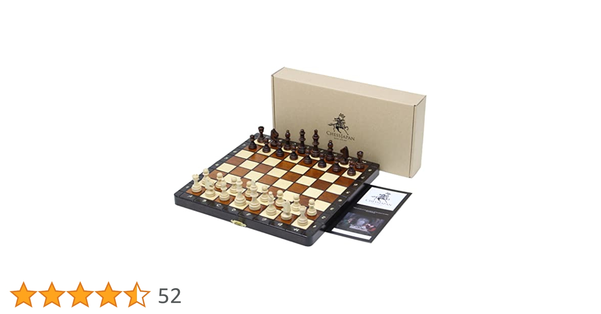 プレミア　チェス ChessJapan チェスセット 木製 プレミアムマグネティック 28cm