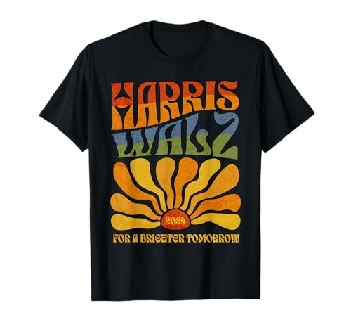 Kamala Harris Walz For A Brighter Tomorrow 2024 T-Shirt