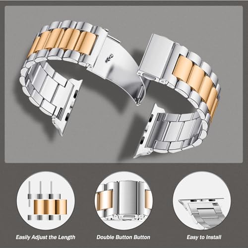 SeNool Strap for Apple Watch 49mm 46mm 45mm 44mm 42mm Series 11/10/9/8/7/6/5/4/3/Ultra 3/Ultra 2 - Image 2
