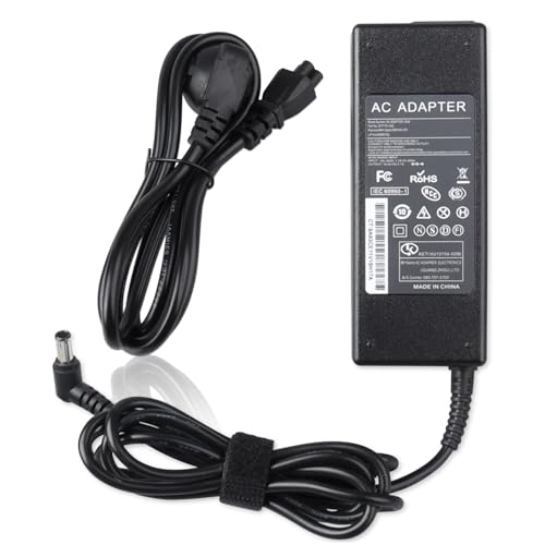 MXJFYY 90W Adattatore di alimentazione CA Caricabatterie per laptop per Sony VAIO PCG VGN VPC VPCSB VGP-AC19V28 VGP-AC19V48 VGP-AC19V43 VGP-AC19V33 VGP-AC19V31 PCG-700 PCG-800 PCG-F PCG-FX PCG-FR