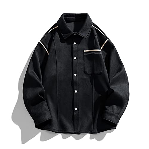 Veste cargo homme coupe oversize l'authenticité du rétro gris - 5