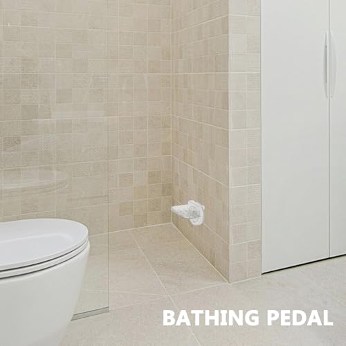Reposapiés de ducha de pared estable para facilitar la depilación cómoda en el baño 7