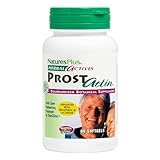 Natures Plus Herbal Actives ProstActin - 200 iu Vitamin E, 60 Softgels - Healthy Prostate Gland Support, with Saw Palmetto, Pygeum & Pumpkin Seed Oil - Gluten-Free - 30 Servings