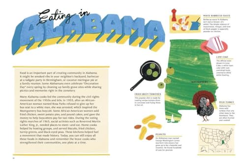 United Tastes of America: An Atlas of Food Facts & Recipes from Every State! - Image 2