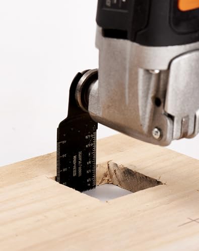 50Pcs Multi Tool Blades 35mm(1-3/8'') Oscillating Saw Blades Universal Cutter Quick Release Accessories for Metal Wood Plastic Compatible with DeWalt Dremel Milwaukee FEIN Makita Bosch Multimaster 8 50Pcs Multi Tool Blades 35mm(1-3/8'') Oscillating Saw Blades Universal Cutter Quick Release Accessories for Metal Wood Plastic Compatible with DeWalt Dremel Milwaukee FEIN Makita Bosch Multimaster - Image 8