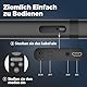 GarageRock 90W Soundbar TV-Lautsprecher, 2-in-1 Abnehmbare TV-Soundbars für Smart TV, 5.0 Bluetooth-Soundbar für TV mit klarem Klang, 3 EQ-Modi, ARC/Optical/Aux/Wandhalterung, Schwarz