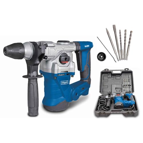 Scheppach Bohrhammer DH1300Plus Schlaghammer mit 5 Joule & 4 versch. Modi
