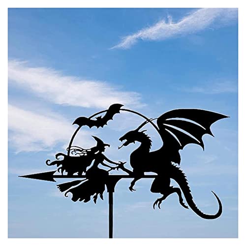 Girouette outil de mesure du vent en métal Corgi pour embellir la cour