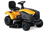 2 1,5-KW-Motoren für Schnittmesser ohne Riemen, Geschwindigkeit bis zu 9 km/h, Heckantrieb, 18-Fuß-Räder und ergonomischer Sitz für Komfort und Wendigkeit