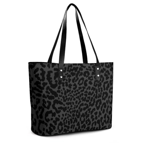 Bolso Tote Satchel Casual de Gran Capacidad en Cuero miniatura 5