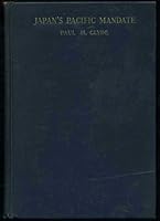 Japan's Pacific mandate, B000WTV490 Book Cover