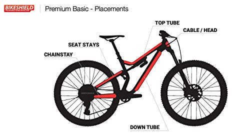 Bikeshield Premium Basic Bike Protection kit, Matte, Invisible - Image 3