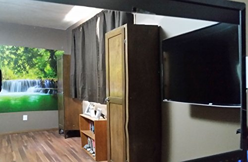Image of See-Through Two-Way Mirror (12x24 Inch, 0.16 Inch Thick Tempered Glass)