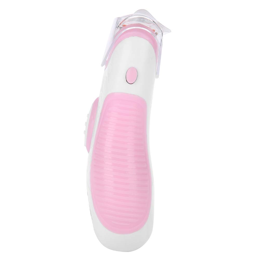 Painless Facial & Bikini Epilator for Women - Cordless Electric Hair Remover with Tweezers, Gentle Skin Care Design, Rose Gold - Image 3