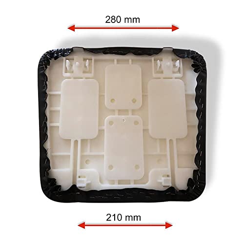 Sitzkissen Sitzpolster Staplersitz Baumaschinensitz passend Grammer B12 GS12 PVC