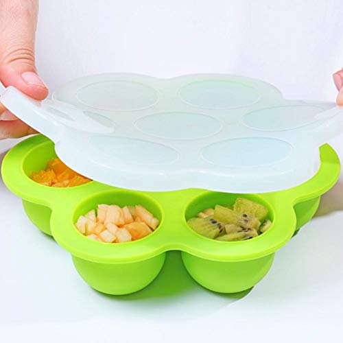 Wifehelper 7 Hole Portable Silicone Egg Bites Mold for Instant Pot Reusable Pressure Molds Cooker Accessories Egg Poachers Specialty Cookware 5 Gallery Image