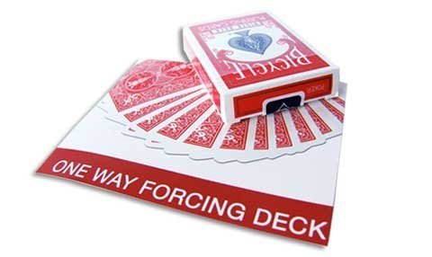 Bicycle Deck to Force King of Clubs - Red Back