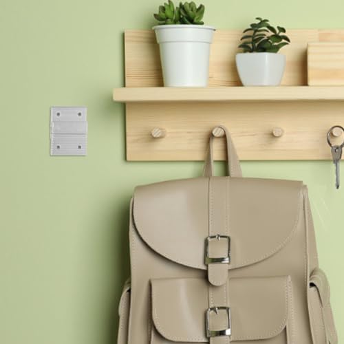 Image of OSALADI 1set Z-Shaped French Cleat Picture Hanging Kit Heavy Duty Interlocking Wall Mount Bracket for Mirrors Whiteboards and Art Easy Installation Hardware Screws Durable Design