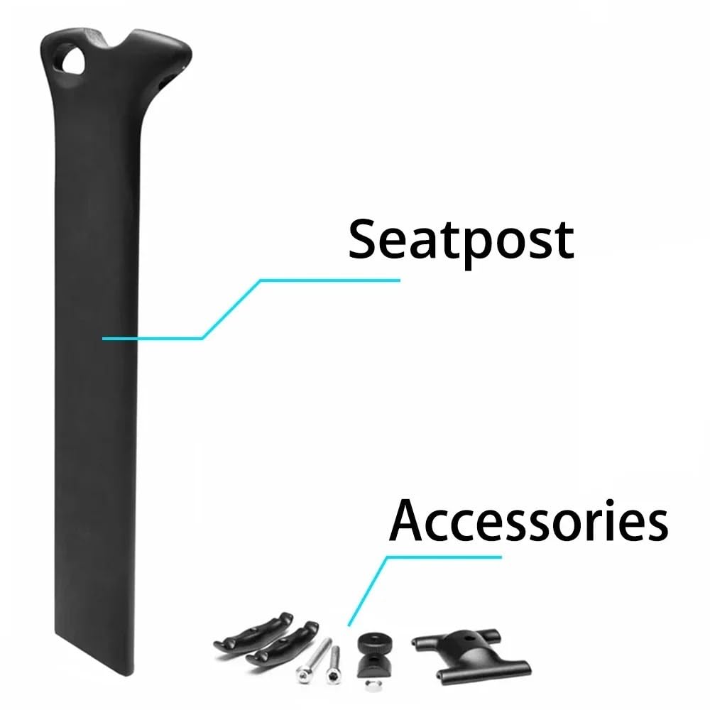 Tige de Selle en Fiber de Carbone pour S5 SP20, décalage Tige de Selle VTT
