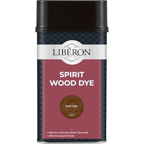 Libéron Dark Oak Wood Dye 1L Cover