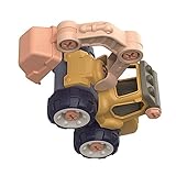 Voiture d'assemblage DIY - la conception de forme de voiture d'ingénierie simulée avec des détails exquis vous permet de caresser avec admiration, modèle de voiture d'ingénieur