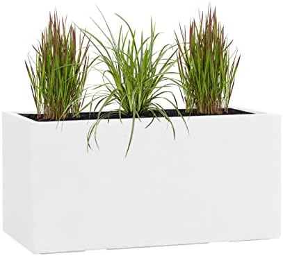Pflanzwerk® Fioriera Vaso per fiori Portavaso Antracite 30x60x30cm