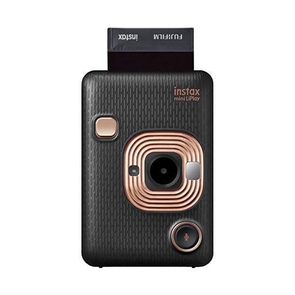 instax Mini LiPlay Sofortbildkamera, Elegant Black Kamerabundle & Mini Film Einzelpack (1x10 Aufnahmen) – Bild 5