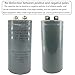 CD60 Capacitors 500uF/MFD 250VAC 2-Pack Motor Start Capacitors Compatible with Heavy-Duty HVAC, Industrial Motors, and High-Voltage Equipment