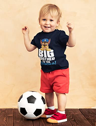 Big Brother Paw Patrol T-Shirt for Toddlers - Featuring Rubble, Chase, & Marshall - Sibling Gift Shirt2