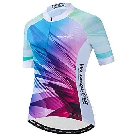 Cycling Jersey Women Bike Bicycle Top Mountain Road MTB Shirts Clothing, 125, Large Cover
