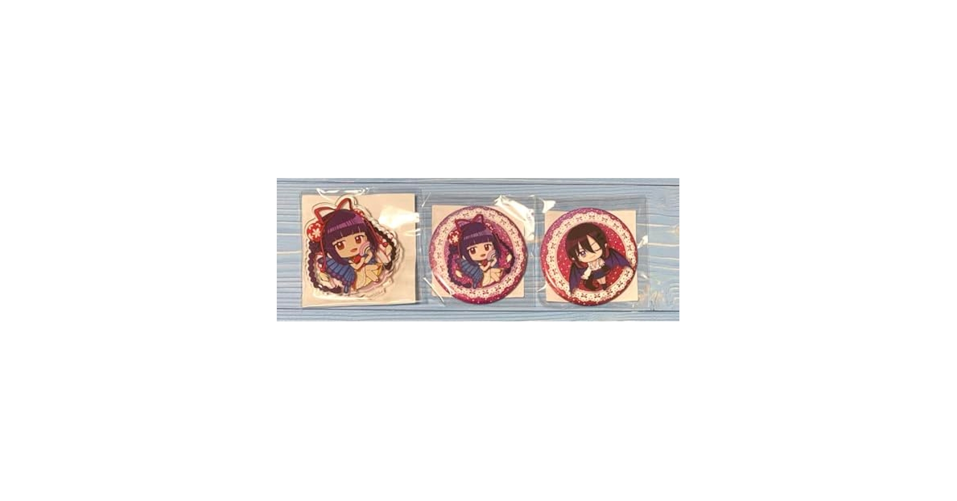 Amazon.co.jp: ぴちぴちピッチ レディバット 蘭花 グッズ 3点