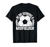 No-One Outworks a Midfielder Soccer player Fan T-Shirt