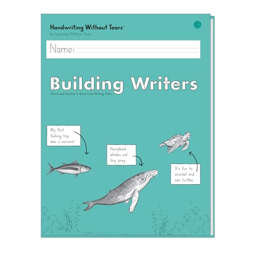 Learning Without Tears, Building Writers C, Student Edition, Age 7+, 2nd Grade+, Handwriting Without...