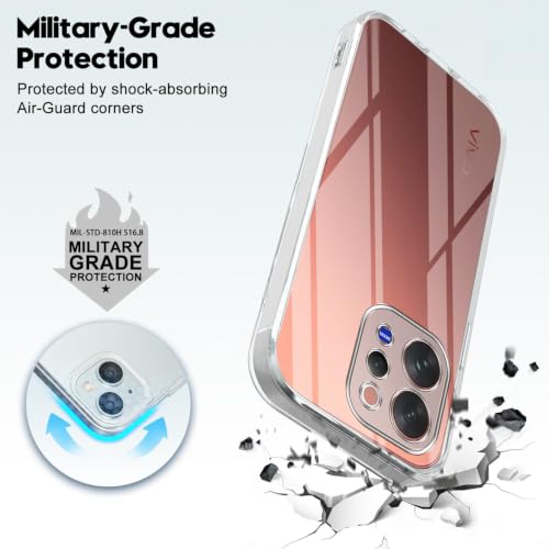 Image of Jkobi Silicone Back Cover Case for Vivo V70 | Vivo V70 Elite 5G (Clear Shockproof Case with Camera Protection | Soft and Flexible | Transparent)