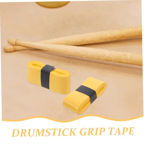 Cinta para baquetas Toyvian, 4 rollos, absorbente de sudor, para envolver baquetas de percusión, ideal para profesionales y principiantes miniatura 7