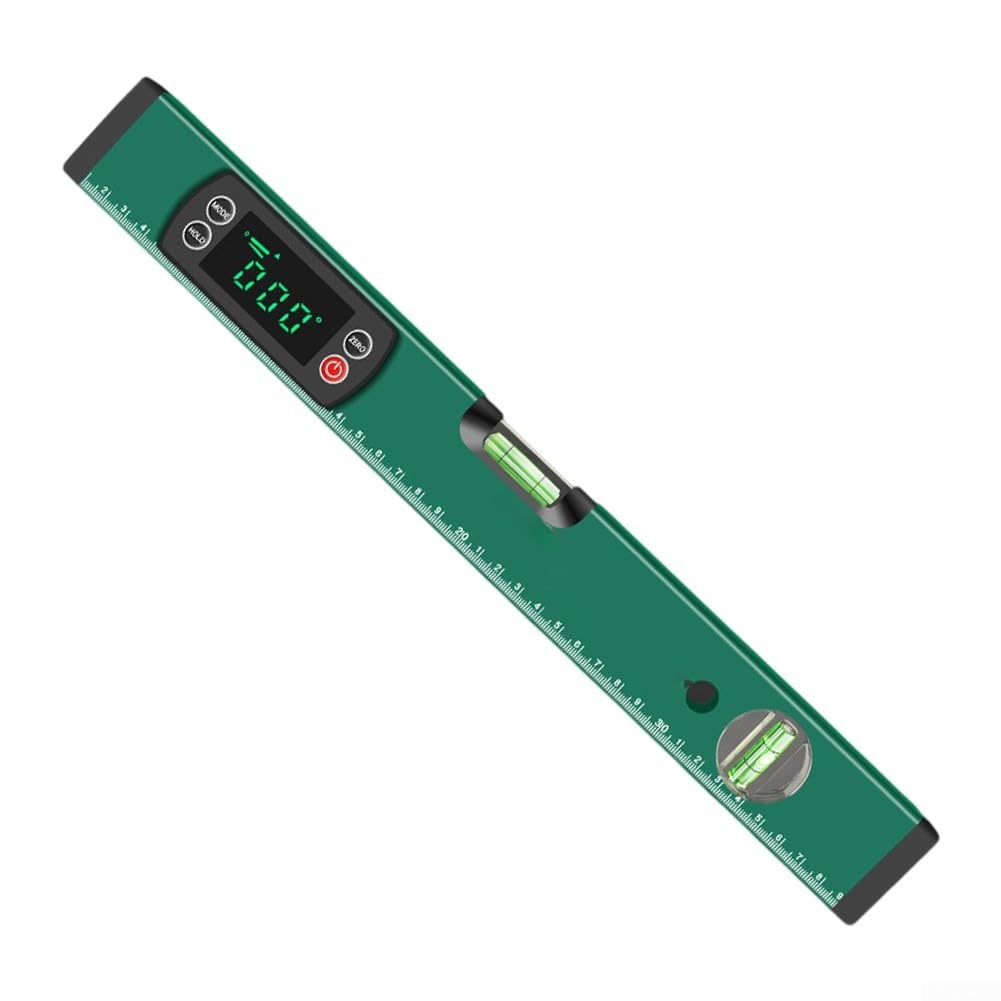 Regla de nivel digital de 400 mm con la base magnética de retención de datos de la pantalla LED para tareas de la carpintería de la construcción