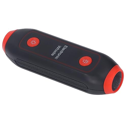 Silbato electrónico 3 tonos 120dB volumen ajustable con cuerda miniatura 5