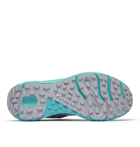Columbia Women's Konos TRS Outdry Waterproof Shoe, Moonstone/Teal, 7